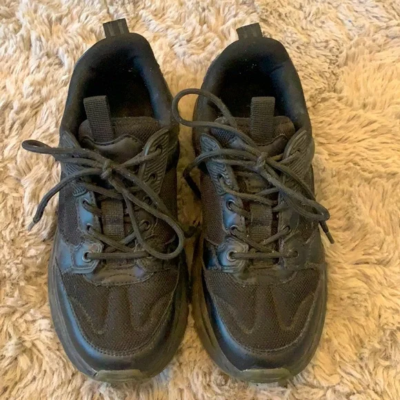 ZARA CHUNKY BLACK SNEAKERS - Picture 5 of 9